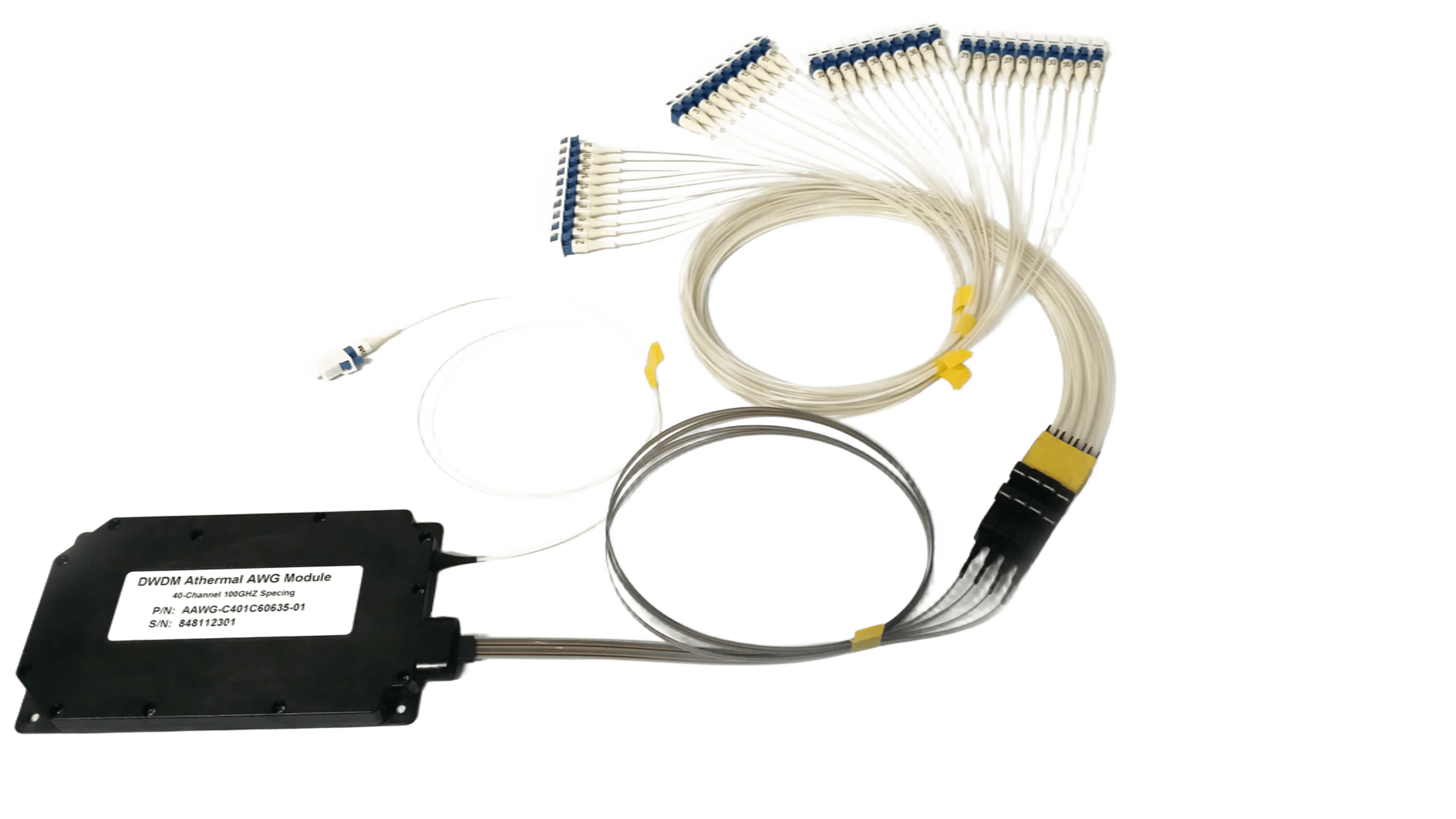 80-канальный 50G атермический AWG