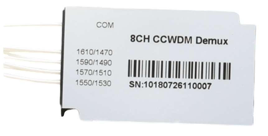 8-канальный мини-модуль CCWDM